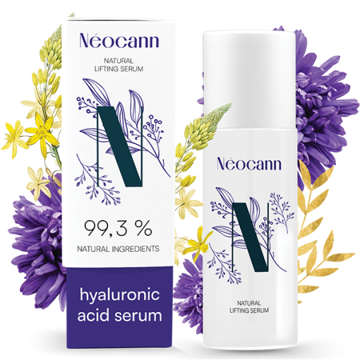 Naturalne przeciwzmarszczkowe Serum do twarzy Neocann Elixir 50 ml - obrazek 2