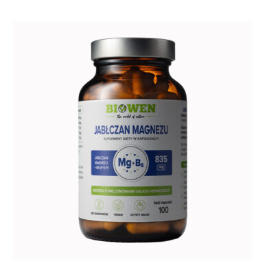 Jabłczan Magnezu - 100 kapsułek